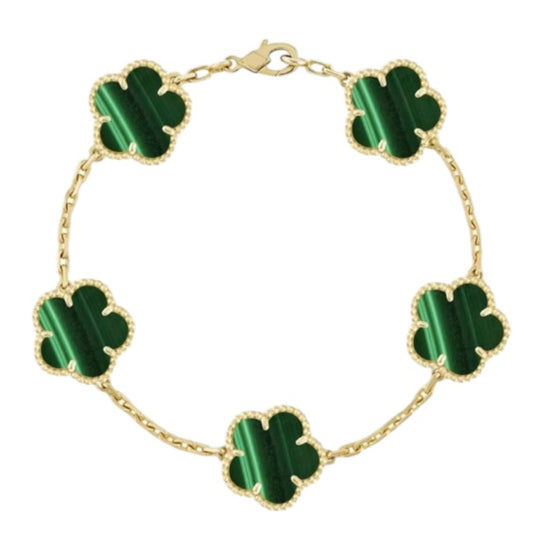 GREEN CLOVER BRACELET