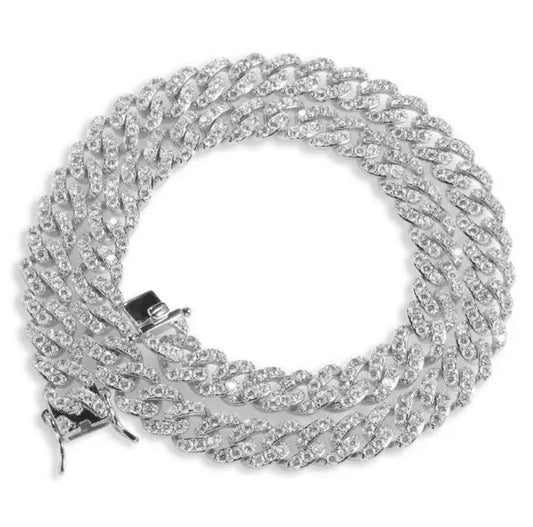 THIN CUBAN LINK CHOKERS - FromBarbs Collections